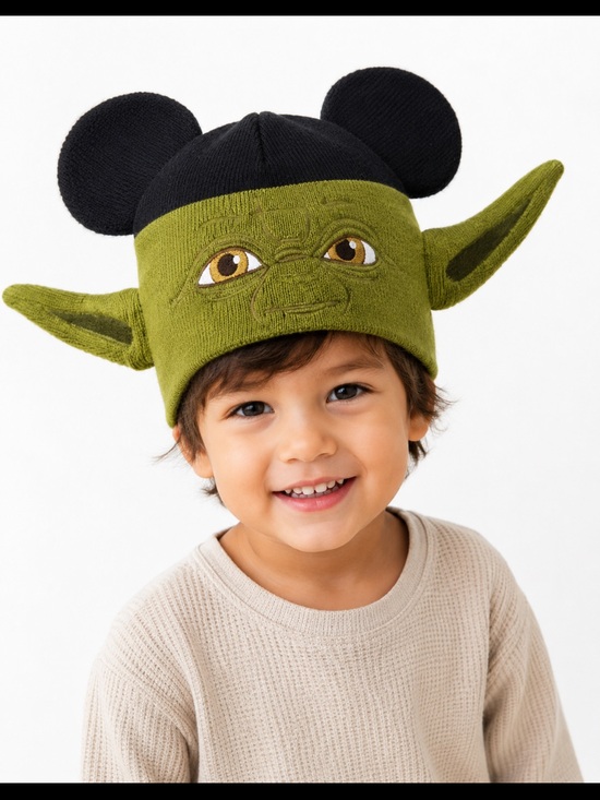 Disney Other - Disney Parks GROGU baby Yoda beanie hat/ Mandalorian Star Wars